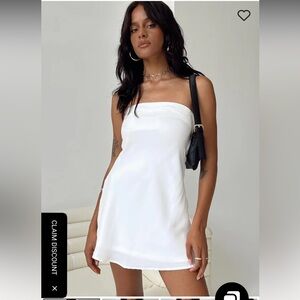 Princess Polly Phillipa Mini Dress White